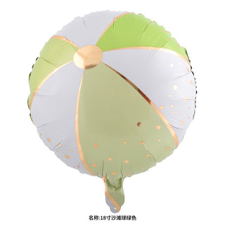 Beach Ball Green