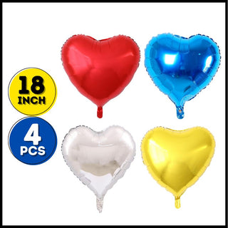 4 pcs - Mix 18 inch Love