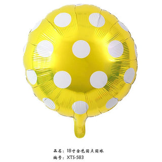 18 Polka- Yellow