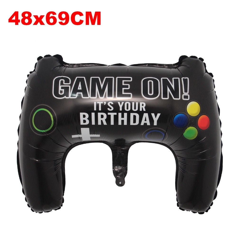 Video Game Controller Kids Gaming Theme Foil Balloons