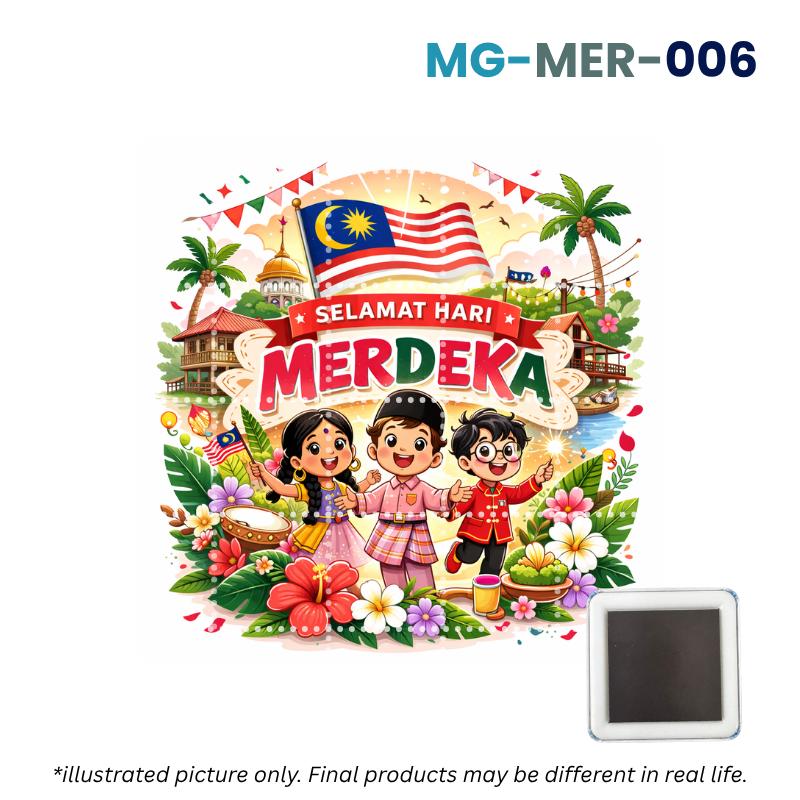 Magnet/Pin Hari Merdeka