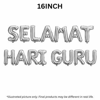 "SELAMAT HARI GURU" Silver