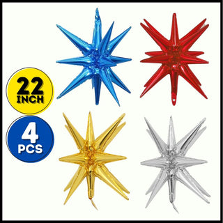 22 inch - Starburst - 4 pcs
