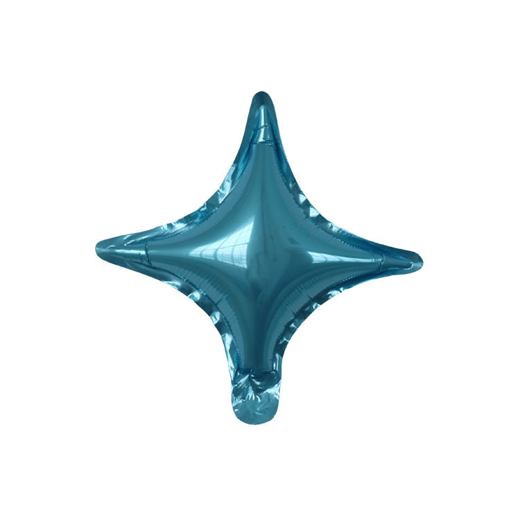 10/ 26 Inch 4 Pointed Star Foil Balloons