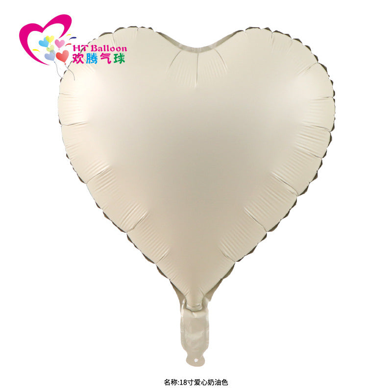 [10 pcs] Wholesale 18 inch Love Heart Foil Balloons (18L)