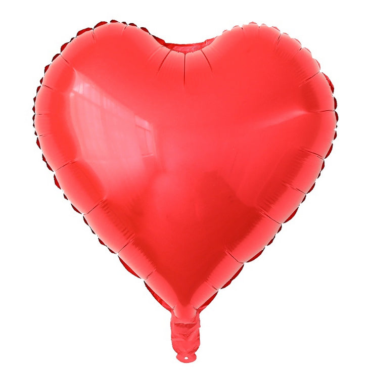 [10 pcs] Wholesale 18 inch Love Heart Foil Balloons (18L)