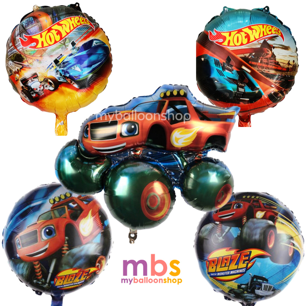 Hot Wheels Blaze Balloons