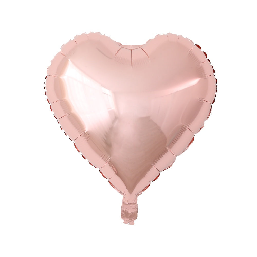 [10 pcs] Wholesale 18 inch Love Heart Foil Balloons (18L)