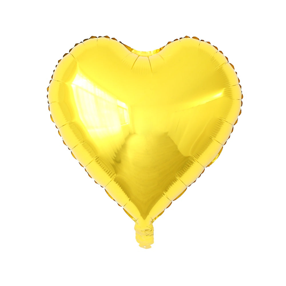 [10 pcs] Wholesale 18 inch Love Heart Foil Balloons (18L)