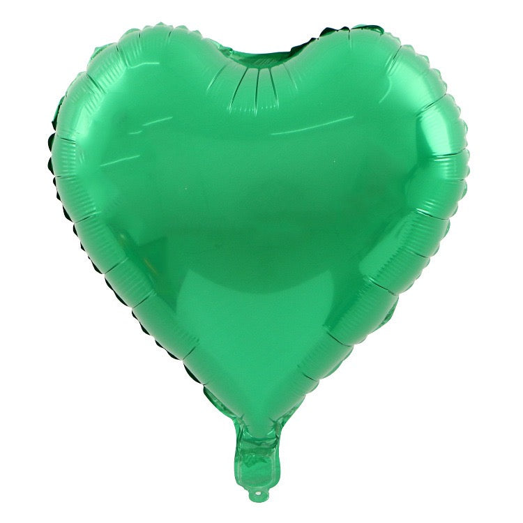 [10 pcs] Wholesale 18 inch Love Heart Foil Balloons (18L)