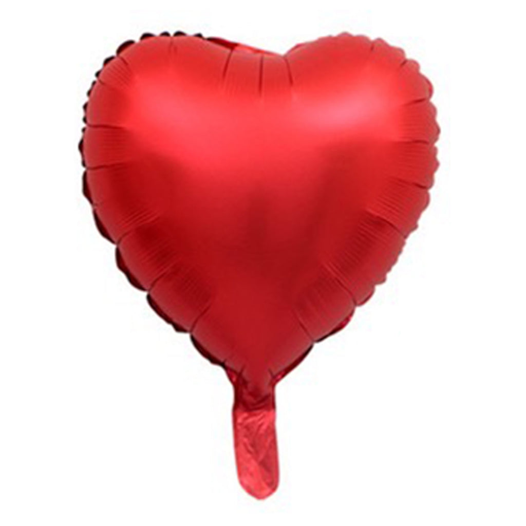 [10 pcs] Wholesale 18 inch Love Heart Foil Balloons (18L)