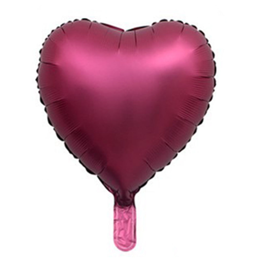 [10 pcs] Wholesale 18 inch Love Heart Foil Balloons (18L)