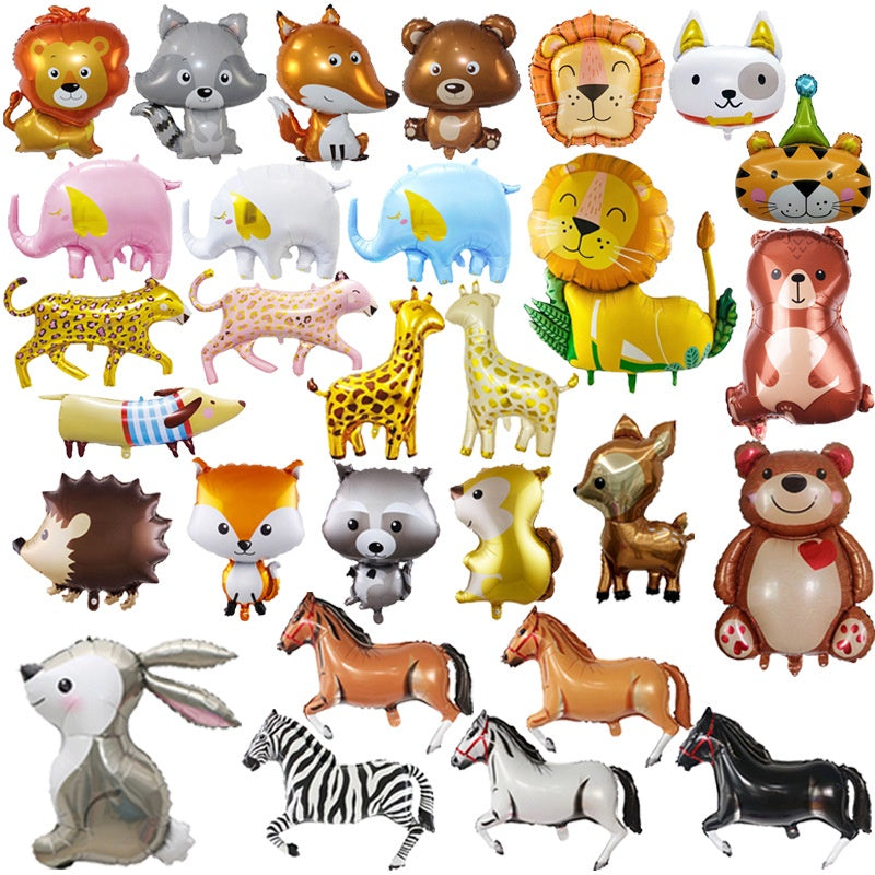 (Large Size) Animals Jungle Safari Woodland
