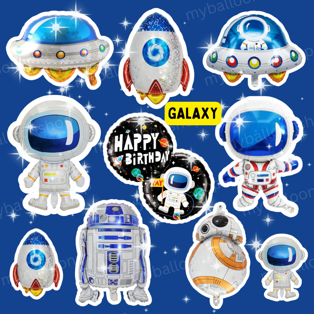 Astronaut Galaxy Star Wars Theme