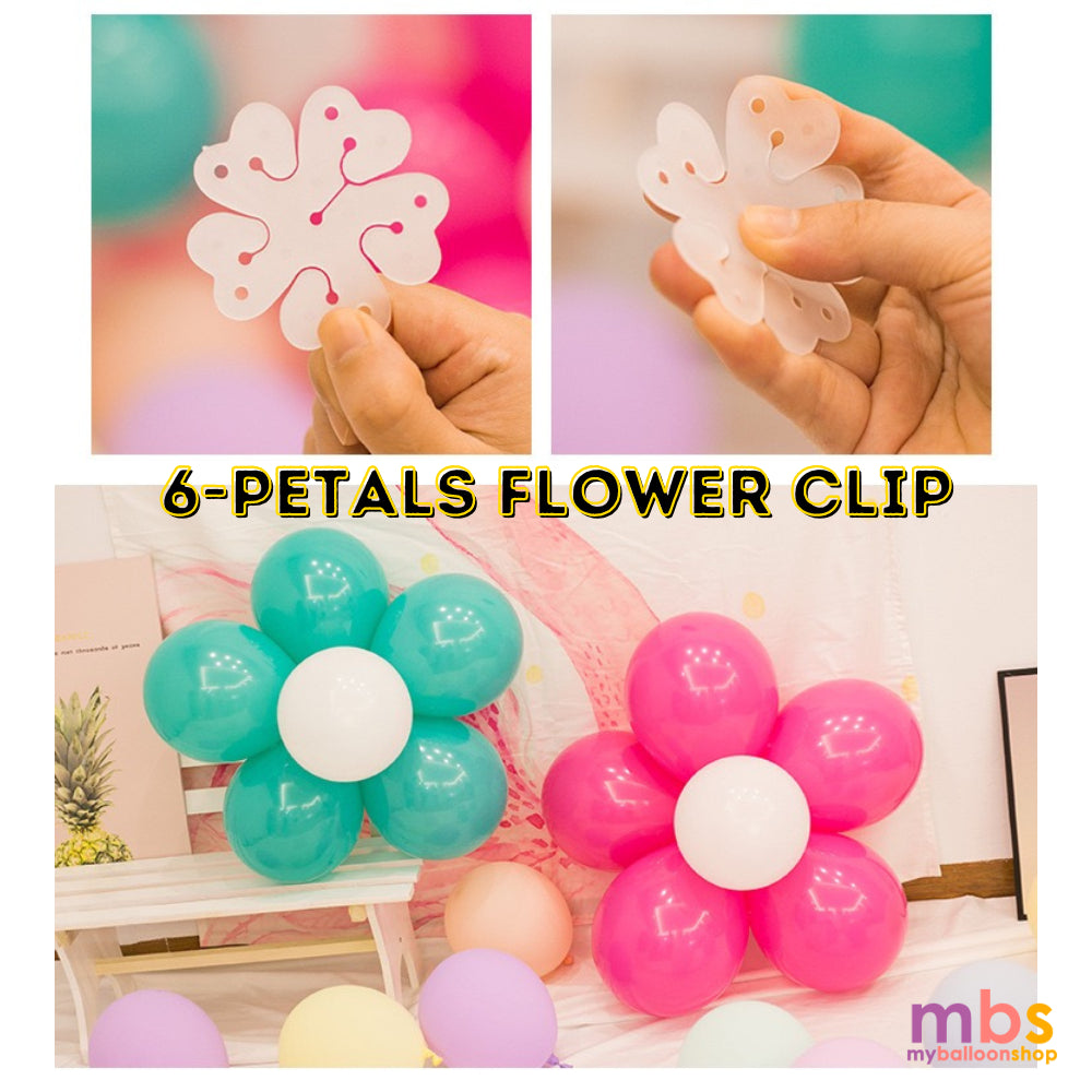 1 pc - Flower Balloons Clip Accessories for Balloons Decorations
