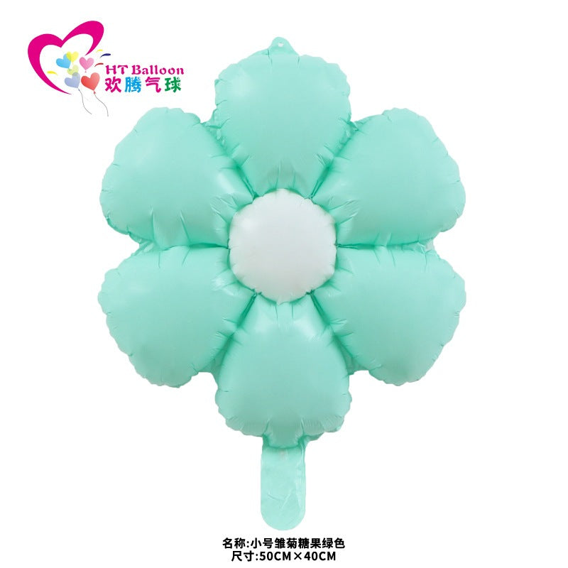 PASTEL DAISY Color Flower Balloons
