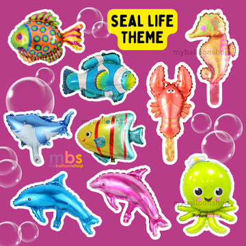 【Small Size】Sea Ocean Fish Balloons