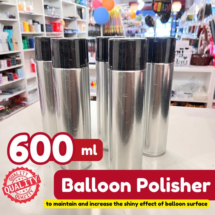 Silver Bottle Balloon Spray