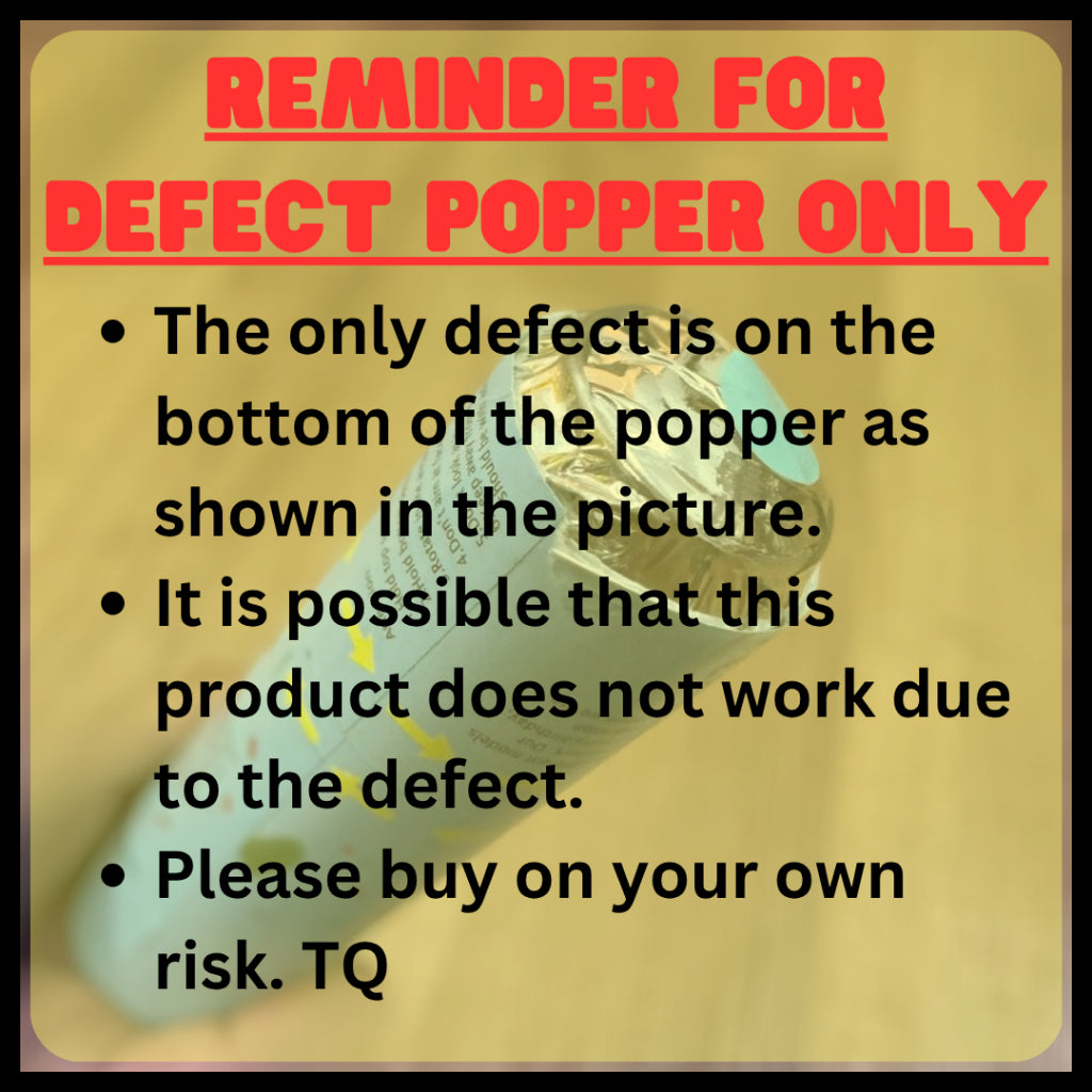 Gender Reveal Party Popper