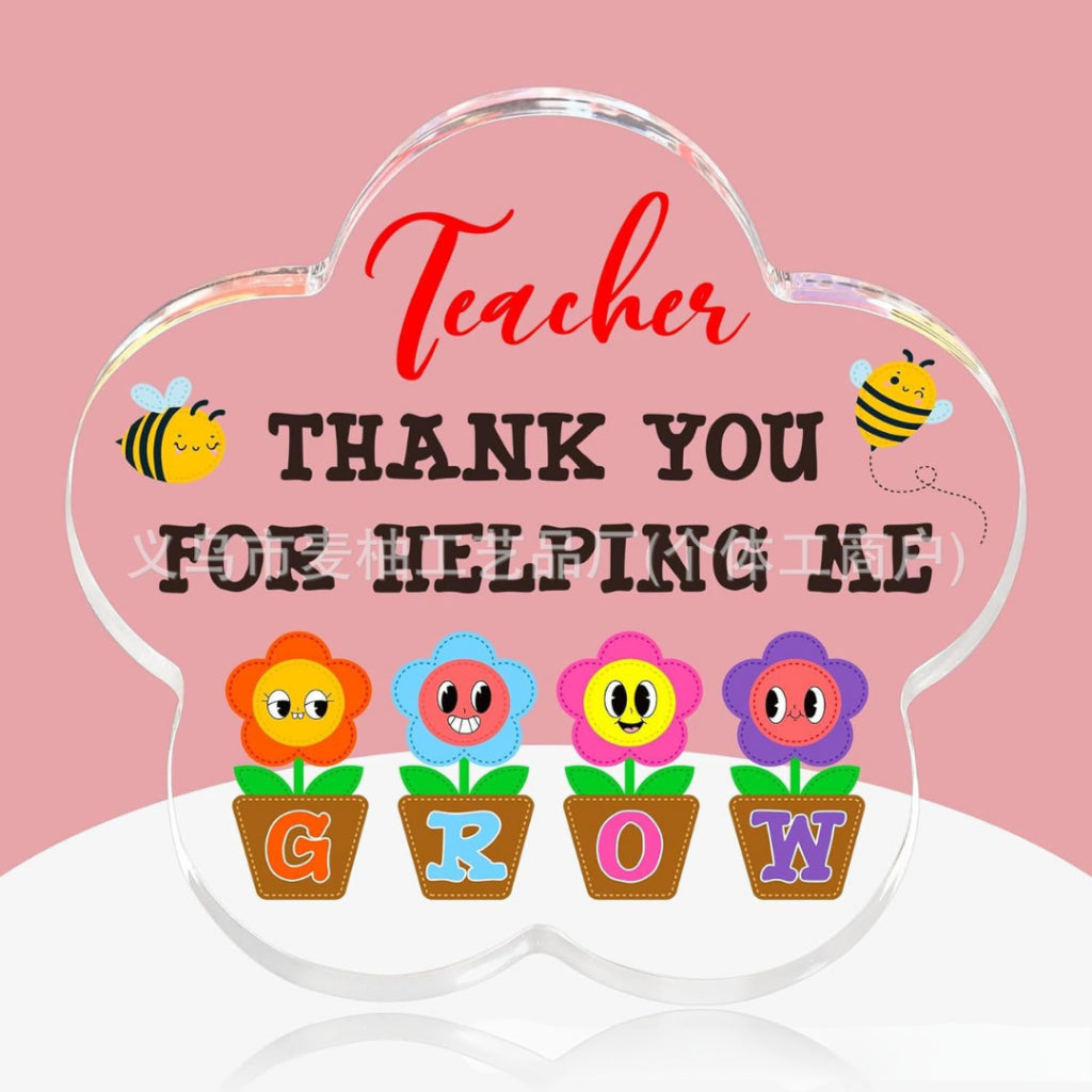 Acrylic Plak Teacher's Day