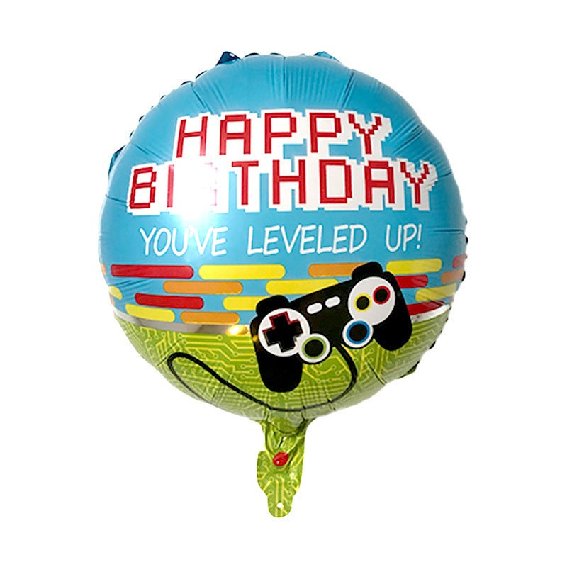 Video Game Controller Kids Gaming Theme Foil Balloons