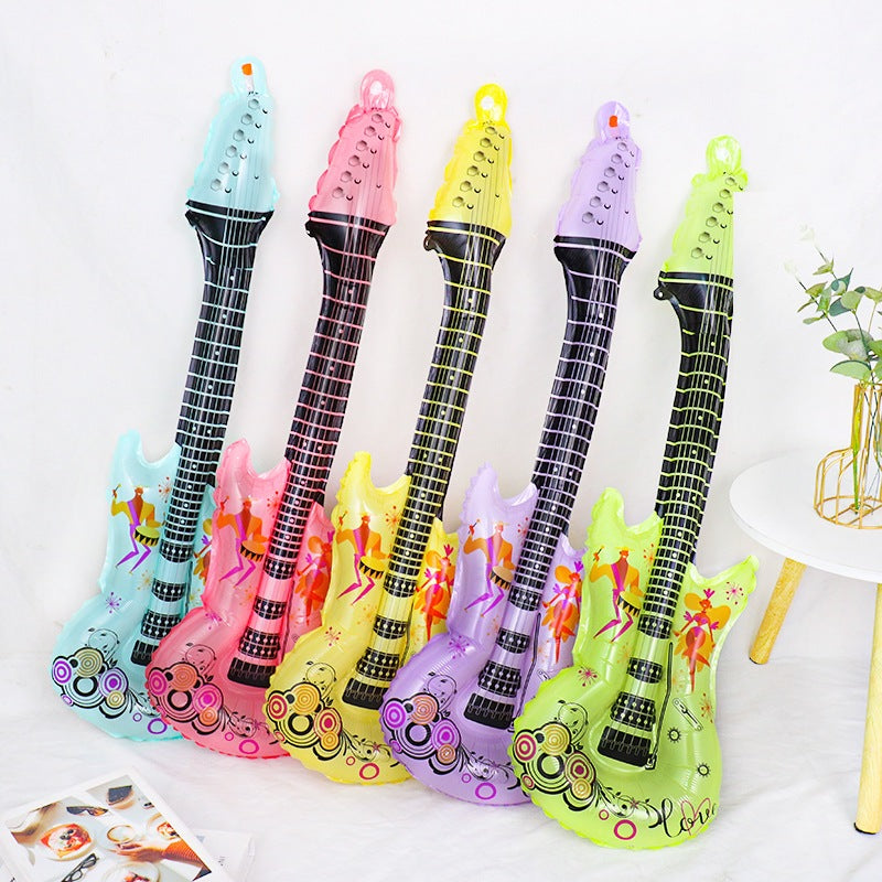 Retro 60's Theme Balloons Music Balloons