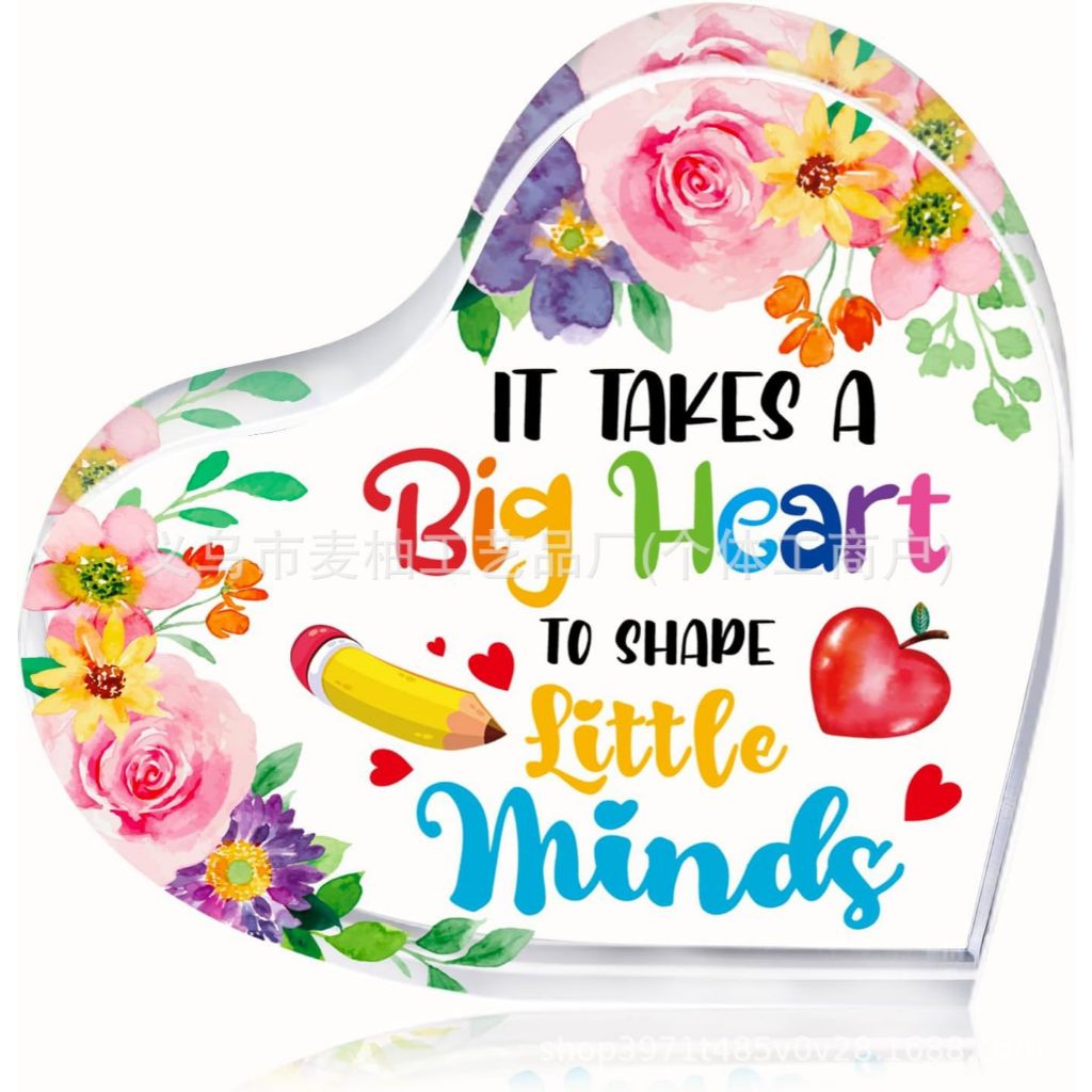 Acrylic Plak Teacher's Day