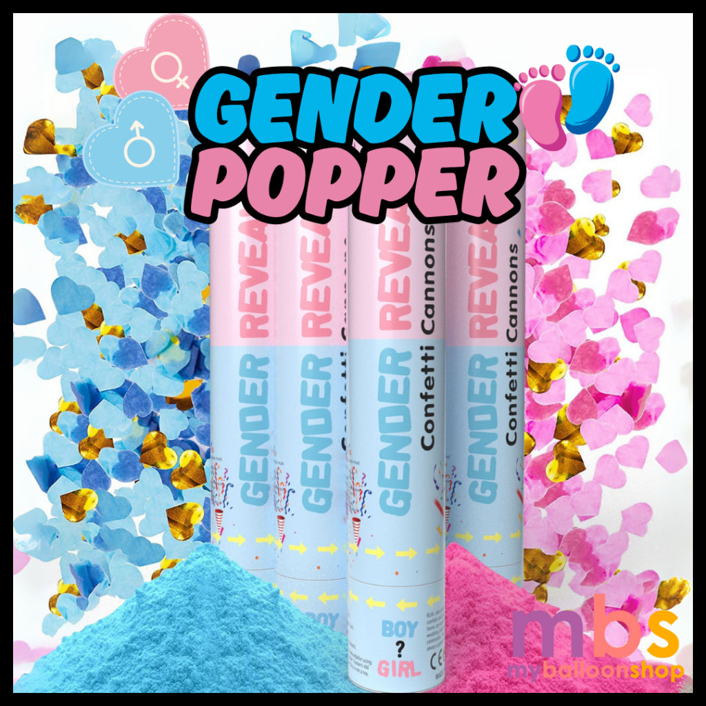 Gender Reveal Party Popper