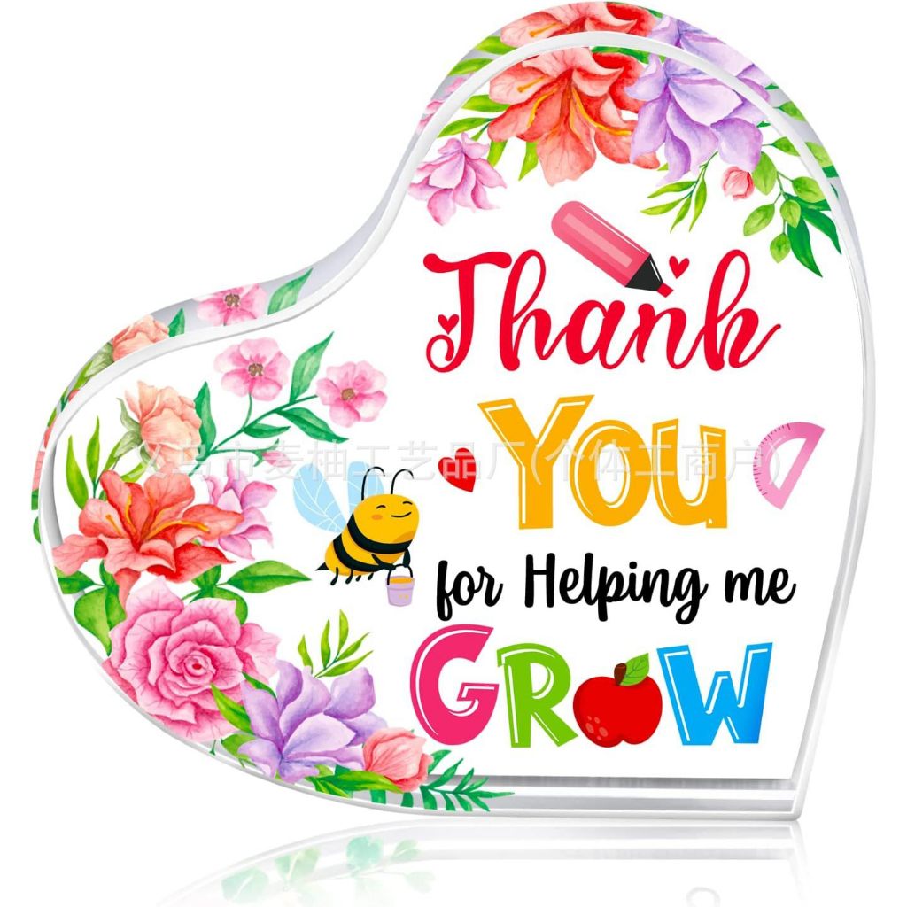 Acrylic Plak Teacher's Day