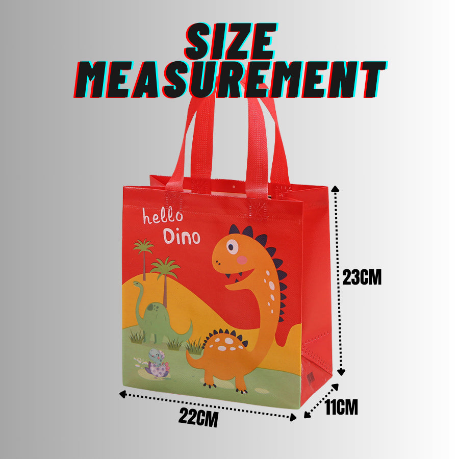 Non Woven Bag Dino Dinosaur
