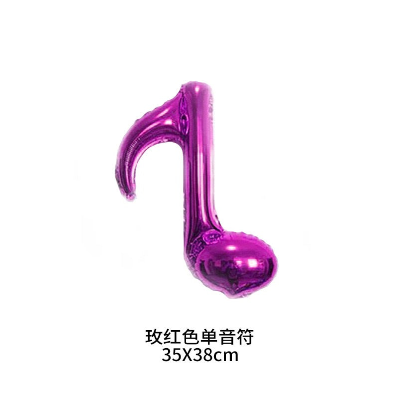 Retro 60's Theme Balloons Music Balloons
