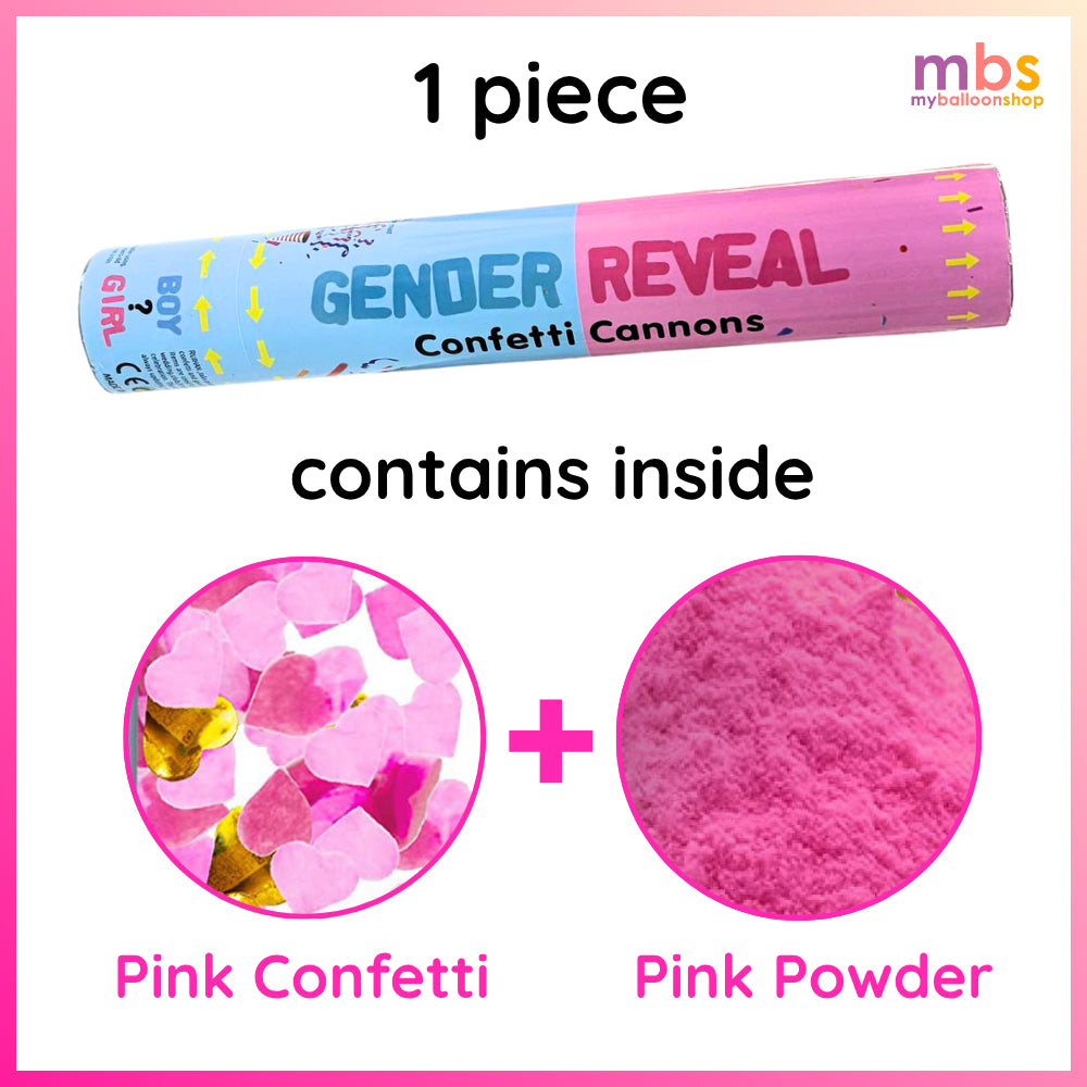 Gender Reveal Party Popper