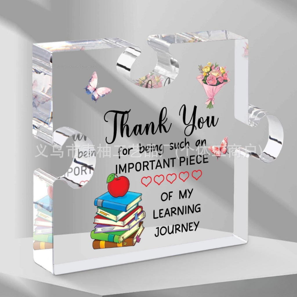 Acrylic Plak Teacher's Day