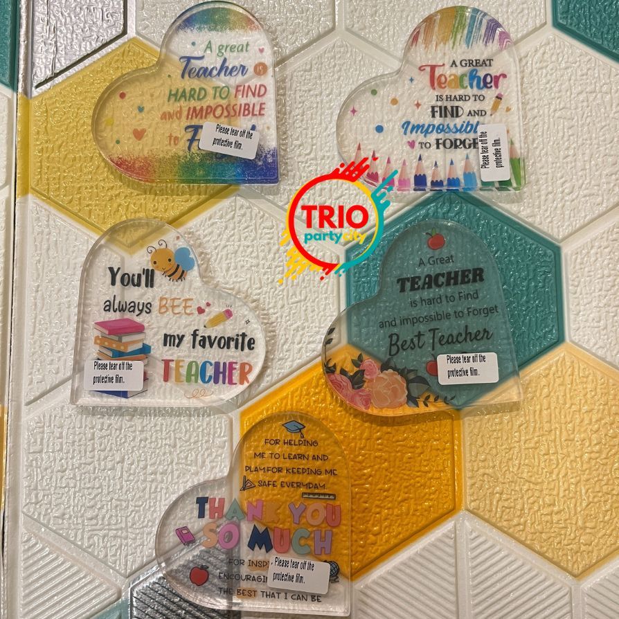 Acrylic Plak Teacher's Day