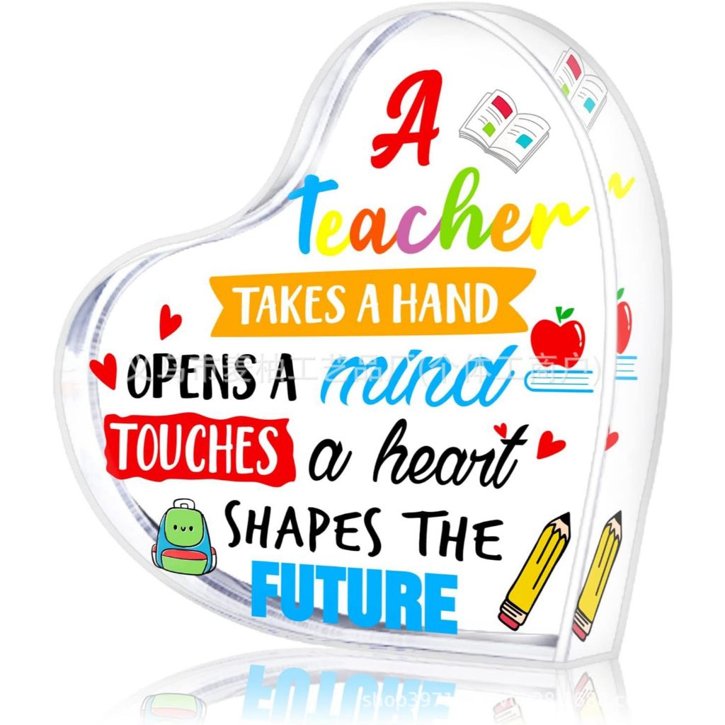 Acrylic Plak Teacher's Day