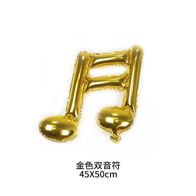 Retro 60's Theme Balloons Music Balloons