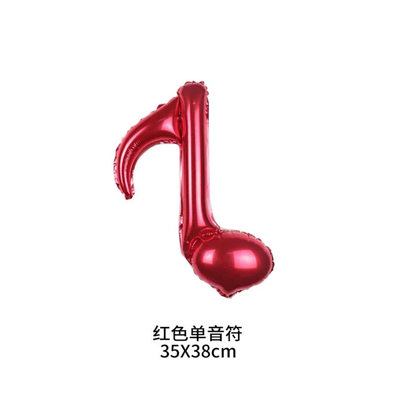 Retro 60's Theme Balloons Music Balloons