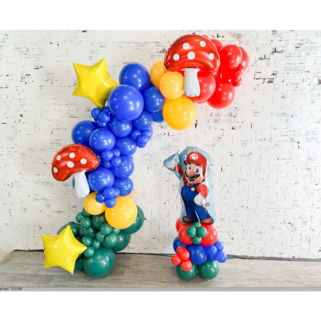 Mario Luigi Gaming Balloons
