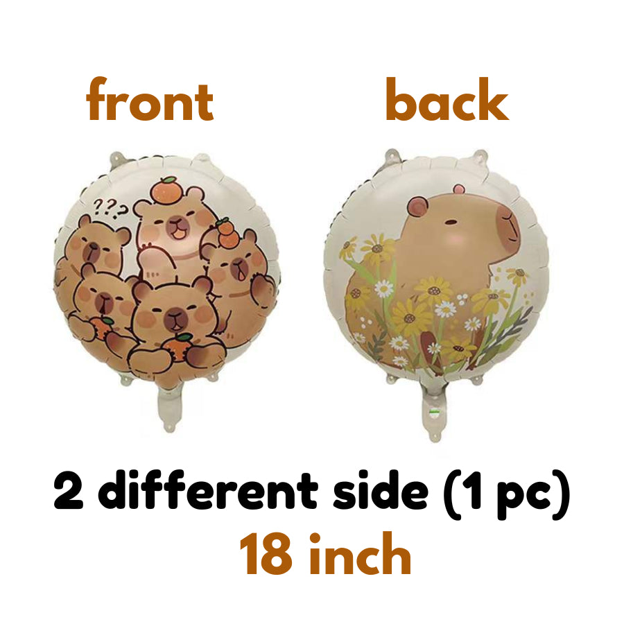 Capybara Foil Balloon