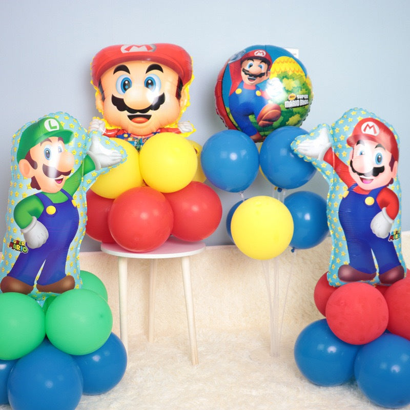 Mario Luigi Gaming Balloons