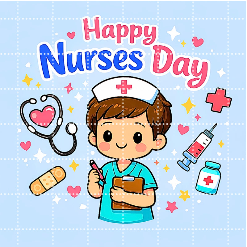Nurses Day Hari Jururawat Badge Magnet