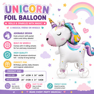 Pulley Baby Unicorn