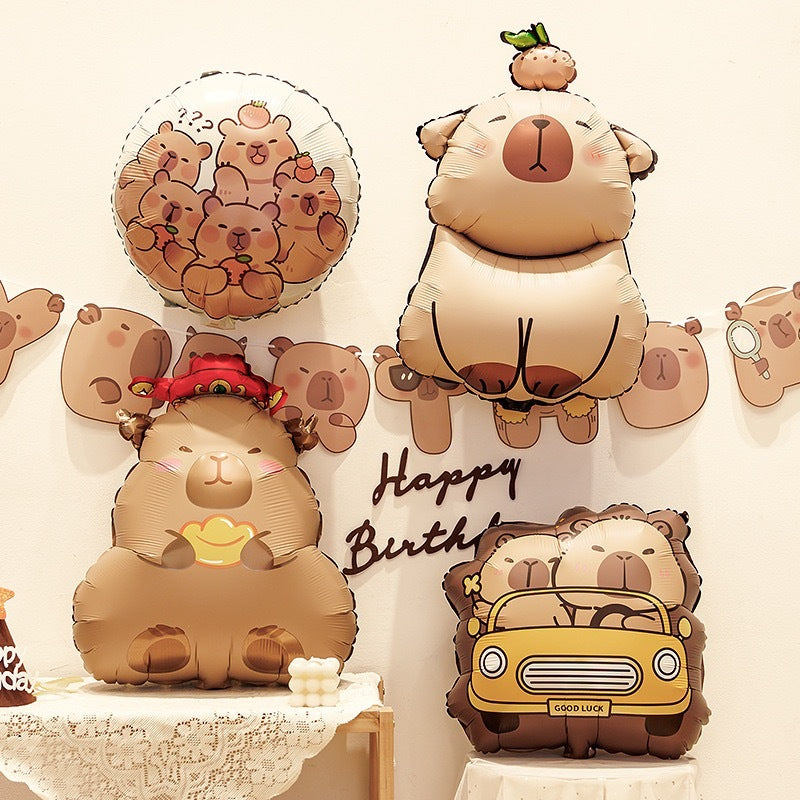 Capybara Foil Balloon