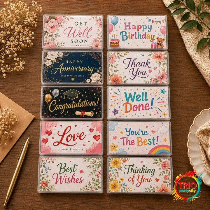 100 pcs/box Wish Card