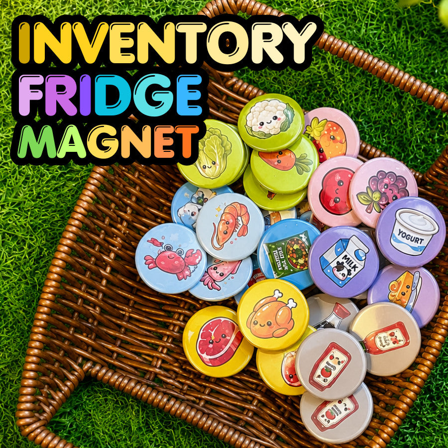 Fridge Inventory Magnet