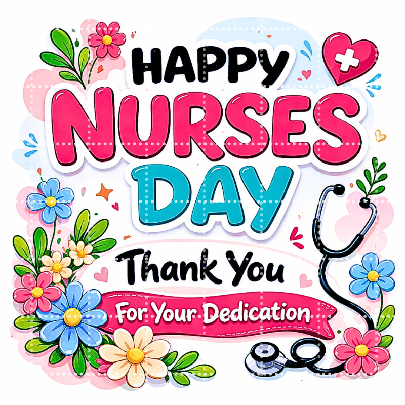 Nurses Day Hari Jururawat Badge Magnet