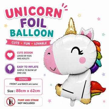 Unicorn Theme Balloons