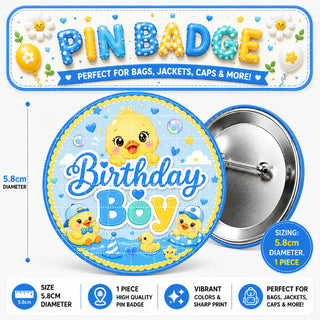 1pc PinBadge DuckBoy