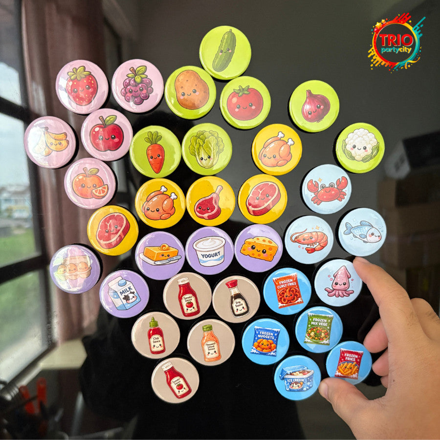 Fridge Inventory Magnet