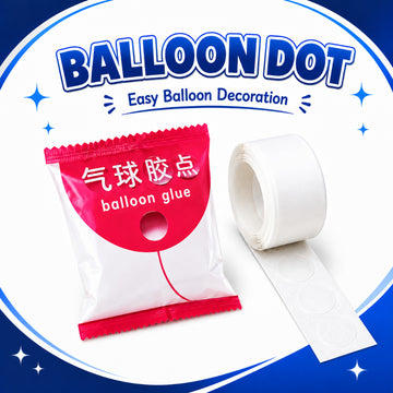 100 Dots Double Tape for balloon sticky dots balloon